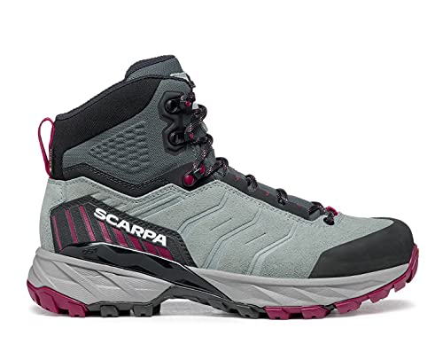 Scarpa Women's Rush Trk Gtx Waterproof Gore-Tex Hiking And Backpacking Boots - Conifer/Raspberry - 9.5 #TOP9
