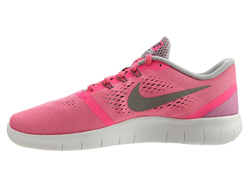 Nike Girls Free RN Trainers Running Shoes Pink 6.5 Medium (B,M) Big Kid4