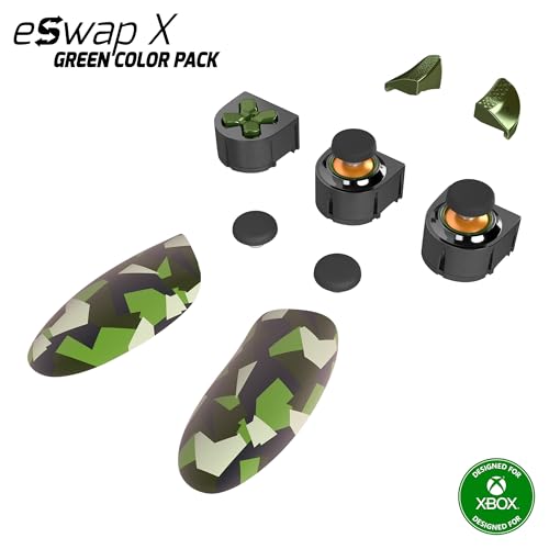 ESWAP X Green Color Pack - Pack of 7 Green Camo Modules for ESWAP X Controller - Controller - Immagine 1