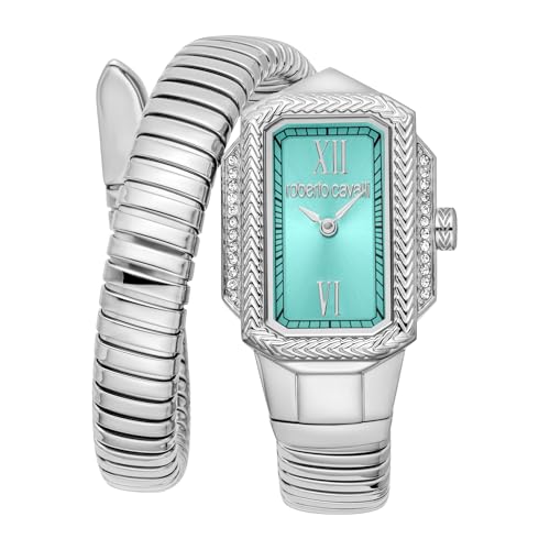 Roberto Cavalli Reloj Analógico para Mujeres de Cuarzo con Correa en Acero Inoxidable RC5L115M0025 Roberto Cavalli Reloj Analógico para Mujeres de Cuarzo con Correa en Acero Inoxidable RC5L115M0025