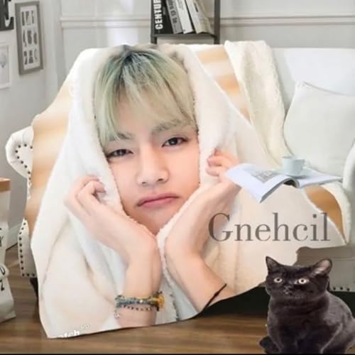 V テテ テヒョン ブランケット サイズ大きめのサムネイル