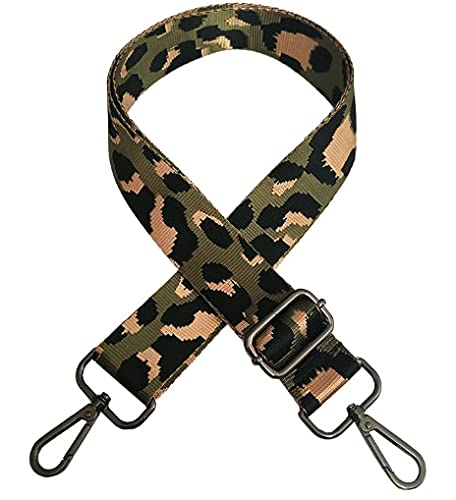PTNKUIIY Tracolla regolabile da 3,8 cm, per borse a mano, 80-130 cm, colorata, con moschettone dorato, di ricambio con motivo a maglia, per borsa da donna, colore rosso