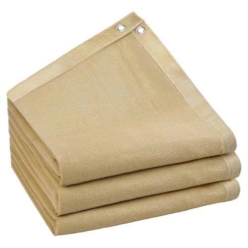 JXXXN 90% Shade Fabric Sun Shade Cloth, 10 x 10'