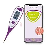 NFP VERHÜTUNG - NATÜRLICHES VERHÜTUNGSMITTEL FÜR FRAUEN: Das BBT Thermometer kommuniziert mit der Verhütungs-App. Diese dient als Verhütungsmonitor bzw. digitaler NFP Kalender, der dir auf einen Blick sagt, ob du heute fruchtbar bist - auch bei unregelmäßigem Zyklus!