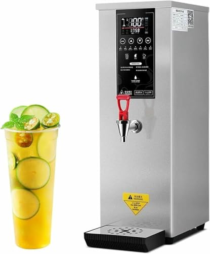 FKINGLRK Caldera Comercial para Agua Caliente instantánea con Pantalla LCD y Temperatura Ajustable de 40 a 100 °C. Caudal de Agua: 60 l/h.