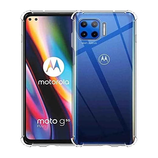 Capa Case Anti impacto Transparente Moto G 5G Plus Moto G 5G - Bordas Reforçadas Silicone TPU (Moto G 5G Plus)