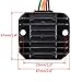 WOOSTAR 5 Wire 12V AC Voltage Regulator Rectifier Replacement for GY6 125cc 150cc ATV 4 Wheeler Quad Dirt Pit Bike Go Kart Moped Scooter