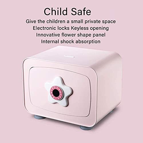 Coffre-fort mini bleu de 25cm à code secret pour protéger les secrets des enfants à la maison