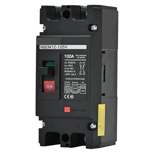 Disjoncteur CC 25kA protégeant efficacement la batterie solaire