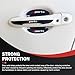 8PCS Car Door Protector, Sports Car Door Handle Scratch Protector, Door Handle Bowl Sticker, Doors Handle Protection Accessories, Universal for Most Car, SUV, Truck