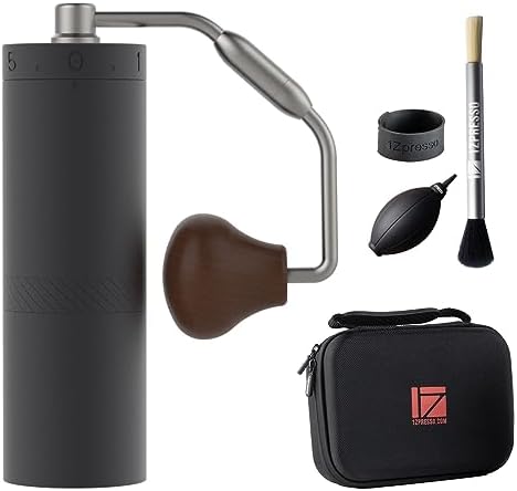 1Zpresso X-Ultra Manual Coffee Grinder-Midnight Black, Well-built...