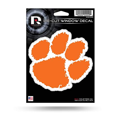 Rico Industries NCAA Clemson Tigers Die Cut Vinyl Decal