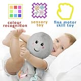 Omuyasi Kuscheltier Baby Spielzeug ab 3 6 12 Monate, Octopus Plüschtier mit 8 Texturierte Tentakel, Sensorik Autismus Spielzeug ab 1 Jahre, Geburtstag Geschenke für Baby Mädchen Junge