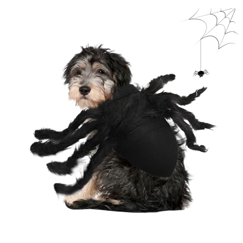 Dog Spider Costume, Halloween Spider Costume for Dog Cat, Dog