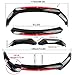 Evargc Front Bumper Lip Chin Splitter Spoiler Compatible with 69