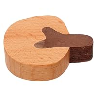 HAKIDZEL Self-Adhesive Cute Apple Tree Wall Hook for Bathroom and Small Nordic Style Coat and Towel Holder Space-Saving Stable Mount for Smooth Surfaces