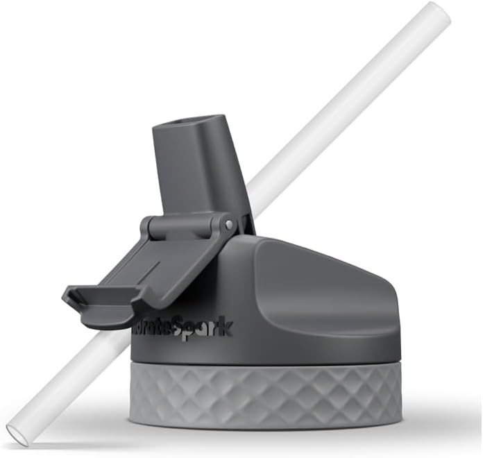 Hidrate Spark PRO Lite 24oz Grey Straw Lid