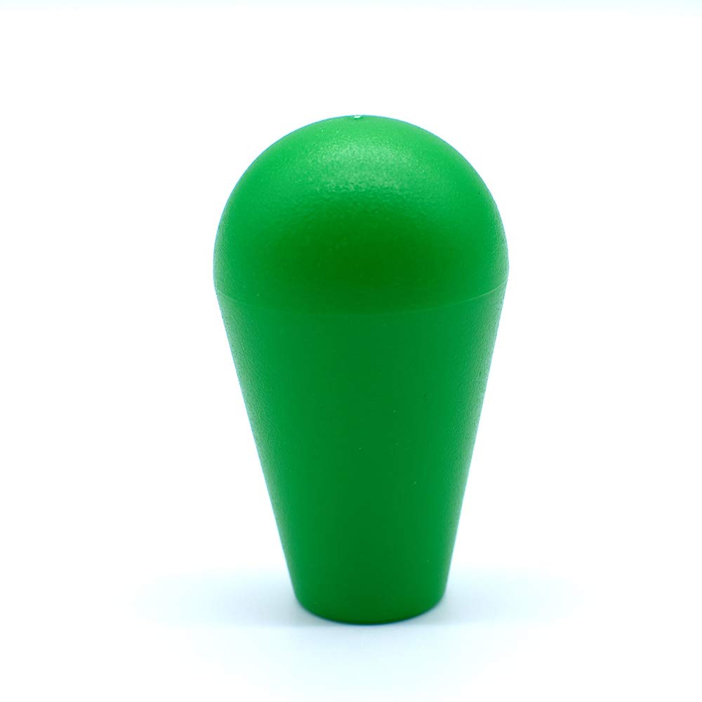 Arcade Joystick Bat Oval Top Handle Knob American Type Replacement for Zippy SANWA SEIMITSU Arcade1up Fight Stick Machine Console Cabinet Durable New green