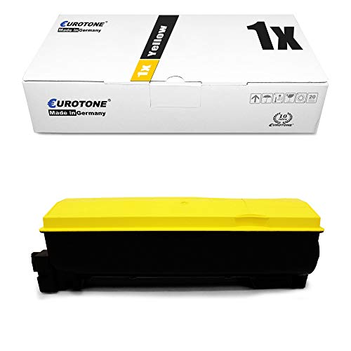 Toner Eurotone jaune haute autonomie compatible imprimante laser Utax CLP 3221