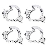 H7 LED Headlights Bulb Adapter Holder - MIKKUPPA for Mercedes-Benz VW Audi BMW Buick - Headlights Holder 4 PCS