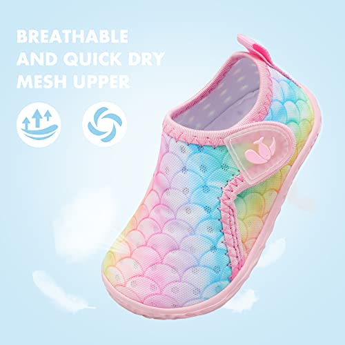 image for JOINFREE Kids Water Shoes Slip-on Sneakers Lightweight Breathable Sand