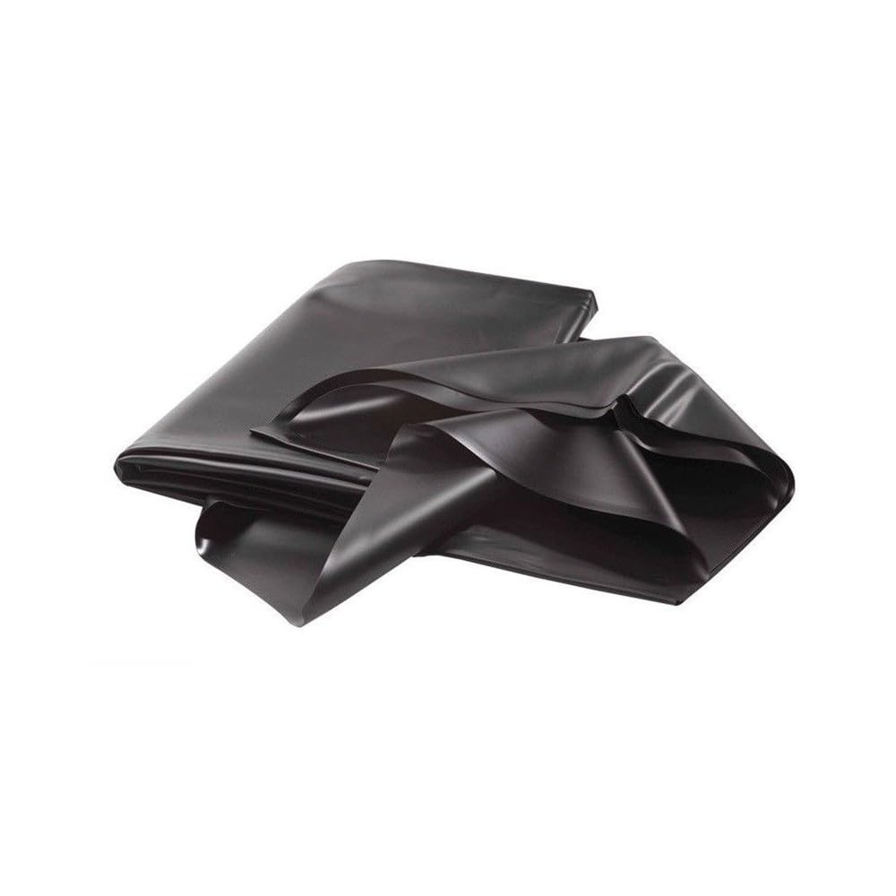 AQL Telo per laghetto da Giardino in PVC Nero Spessore 0,5mm Varie Misure (6x6mt)