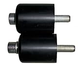 Pro-Tek No Cut Frame Crash Protectors Sliders Made For 2007 2008 2009 Honda CB600 CB-600 CB 600 Hornet and 2008 2009 Honda CBF600 CBF-600 CBF 600 No Cut Frame Crash Protectors Sliders
