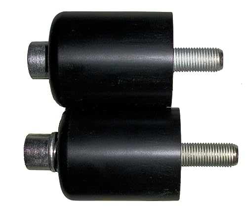 Pro-Tek No Cut Frame Crash Protectors Sliders Made For 2007 2008 2009 Honda CB600 CB-600 CB 600 Hornet and 2008 2009 Honda CBF600 CBF-600 CBF 600 No Cut Frame Crash Protectors Sliders