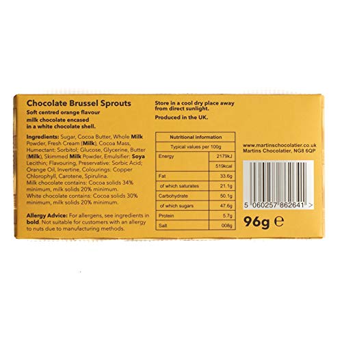 Chocoladetruffels - Chocolade Spruitjes - Nieuw Kerst Gift van de Chocolade door Martin's Chocolatier (8 Truffles) - Image 4