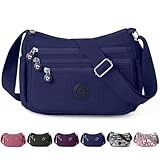 Bolso de Hombro para Mujer, Bolsas Crossbody Mujer de Impermeable, Bolso Bandolera con Múltiples Bolsillos,con Bandolera...