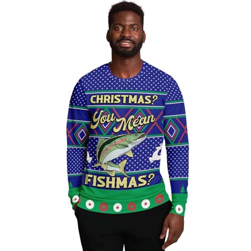 Christmas? You Mean Fishmas! Sweatshirt, alternative view 1