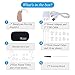 Banglijian Hearing Aid Rechargeable Hearing Amplifier, Digital Noise Cancelling to Aid and Assist Hearing, for Adults and Seniors, Latest Upgrade （One Unit, Preassembled with Left Slim Tube)