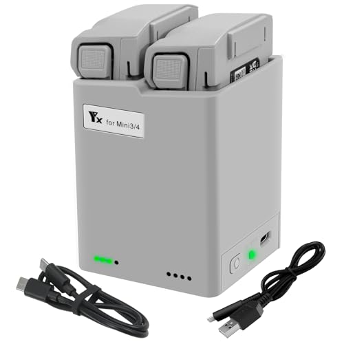 FPVtosky Batterijlader voor DJI Mini 4 Pro/Mini 3/Mini 3 Pro