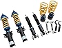 Manzo USA MZ-CDK-FOM15 Powdercoated (Black Shock/Blue Bracket/Yellow Spring) MZ Series Front & Rear Coilover Springs Kit