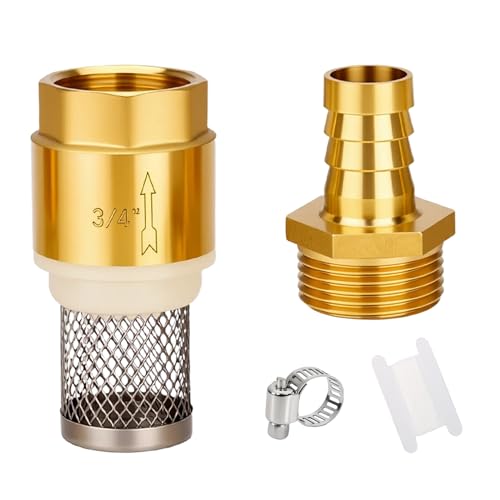 Clapet anti-retour en laiton 3/4