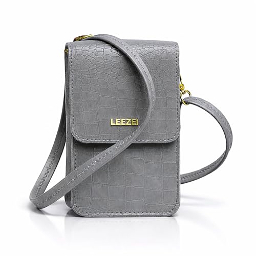 Image of LEEZEL Women's Girls Wallet Sling Bag for Mobile Cell Phone Holder