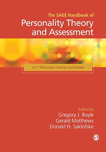 The SAGE Handbook of Personality Theory and Assessment: Personality Theories and Models (Volume 1)