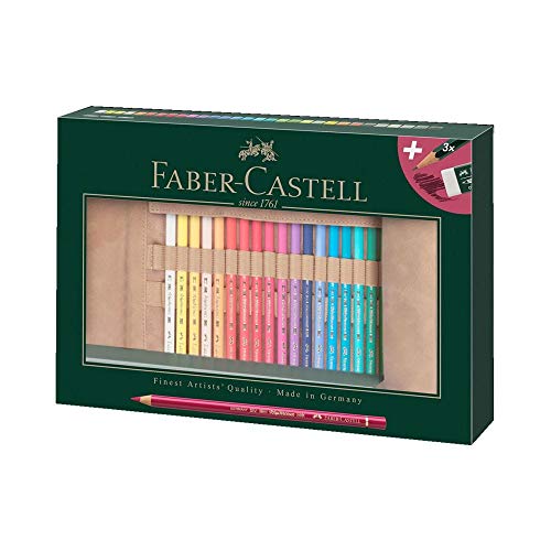 Stifterolle von Faber Castell mit Buntstiften