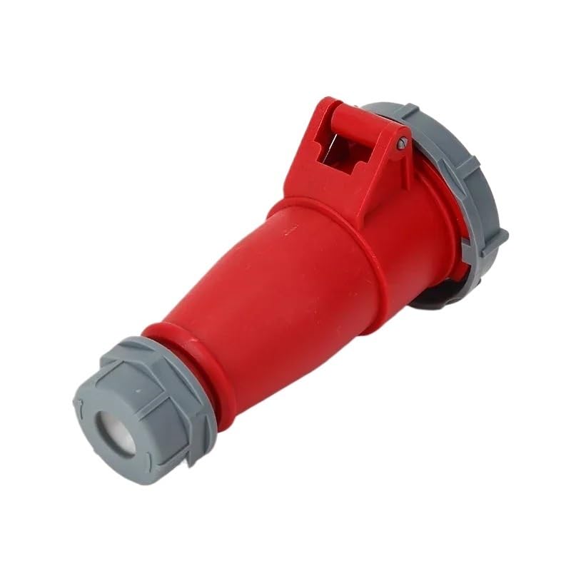 5PCS Industrial Plug IP44/67 Connector 3P 4P 5P 16A/32A Socket(Connector,5 PCS IP44_3P)