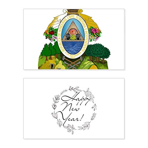 Tarjeta conmemorativa de Año Nuevo de Honduras para decorar tu hogar