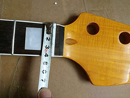 Lynlyn Guitar Neck Electric Jazz Bass Guitar Neck Replacement Maple 20 Frets (Size : 30 Inches) #TOP5