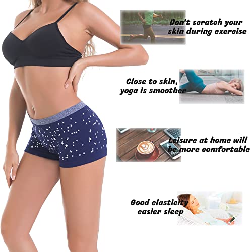 Image of DEEP TOUCH Women Boyshort Underwear Seamless Boxer Panties No Show BoyShorts Panty Breathable Stretch Boxer Briefs for Ladies