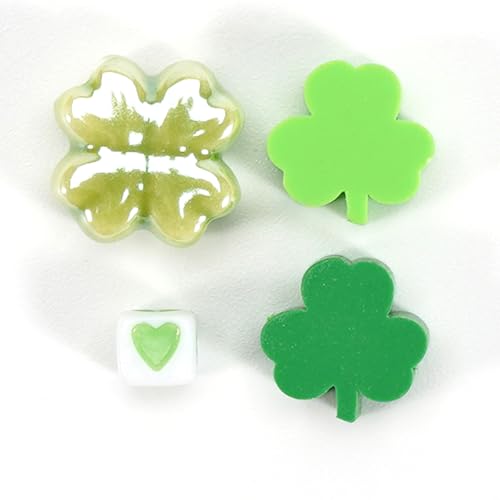 St.Patrick's Day Polymer Clay Beads Bracelet Making Kit, Beads Charms for Jewelry Necklace Earring Making DIY Accessories by Lonext - Used condition - Image 4