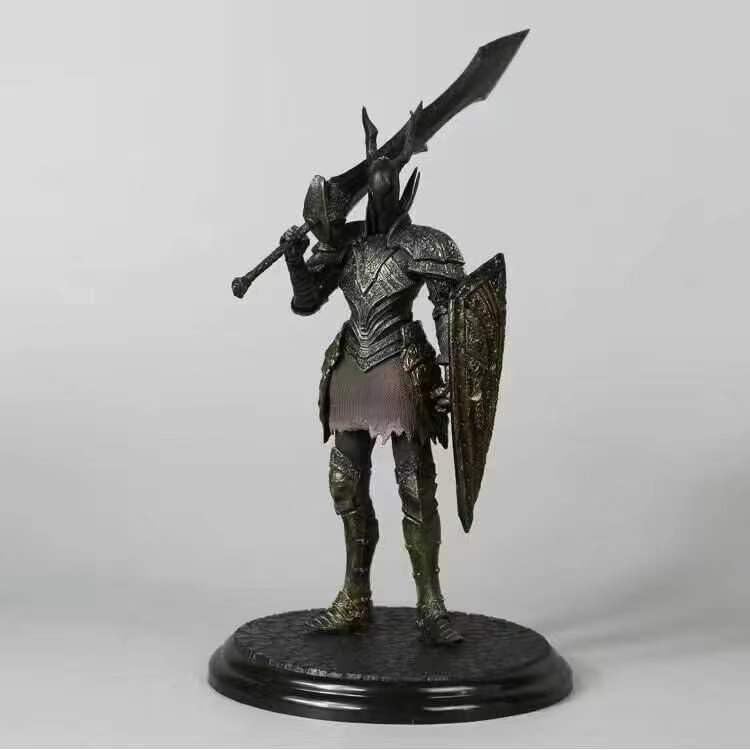 Ognisko Led Czarna Rycerz Faraam Figurka Rzeźba Artorias Solaire Abysswalker Figurka Prezent (C)
