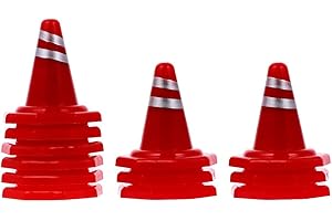 TOYANDONA Traffic Cones, 12-Pack Multipurpose Traffic Cone Toys