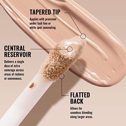Oulac Full Coverage Concealer for Under Eyes, Long Lasting Multipurpose Makeup With Moisturising & Hydrating Formula - Image 4