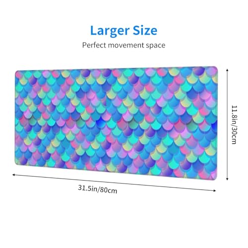 Tapis de souris de jeu grand format pour stabiliser votre clavier - 2