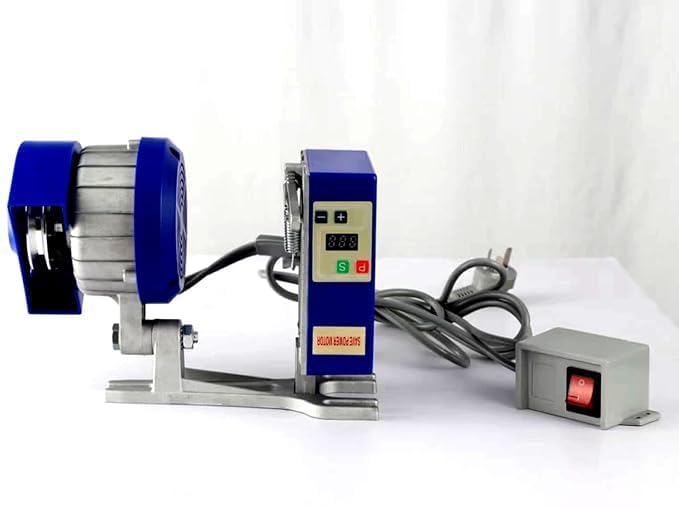 Sewing Machine Servo Motor for Industrial Machine Heavy Duty Power Saving Electronic Servo Motor (550W), Blue-image-39