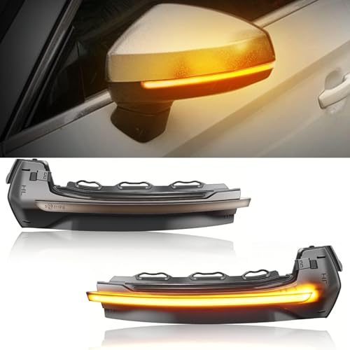 Indicateur de Miroir Dynamiques LED Clignotant pour Audi A3 8V S3 RS3 2013-2020 (Noir) Indicateur de Miroir Dynamiques LED Clignotant pour Audi A3 8V S3 RS3 2013-2020 (Noir)