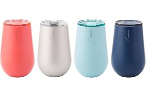 Premium Insulated Wine Tumblers with Slider Lids